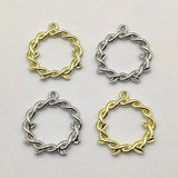 Arrival! Zinc Alloy Ring Charm 100pcs for DIY Jewelry Making