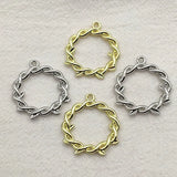 Arrival! Zinc Alloy Ring Charm 100pcs for DIY Jewelry Making