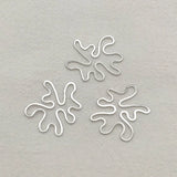 100pcs Brass Irregular Charm Pendant for DIY Jewelry Making