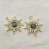 Arrival! Zinc Alloy Flower Charm 50pcs For Necklace DIY