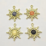 Arrival! Zinc Alloy Flower Charm 50pcs For Necklace DIY