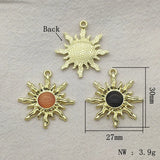 Arrival! Zinc Alloy Flower Charm 50pcs For Necklace DIY