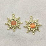 Arrival! Zinc Alloy Flower Charm 50pcs For Necklace DIY