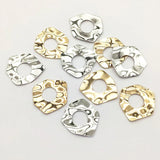 Copper Irregular Geometry Charm For Necklace Earring DIY - 50pcs
