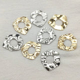 Copper Irregular Geometry Charm For Necklace Earring DIY - 50pcs