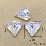 Arrival! 160pcs Clear Magic Heart Beads DIY Hair Accessories
