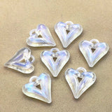 Arrival! 160pcs Clear Magic Heart Beads DIY Hair Accessories