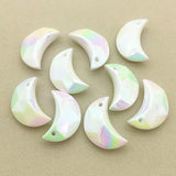 UV Aurora Moon Beads 100pcs