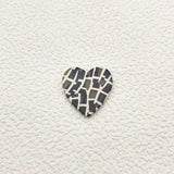 Heart Shape Charm Earrings DIY Making Parts 50pcs