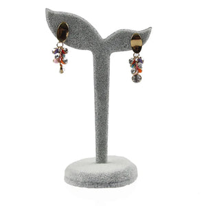 Velvet Earring Display Stand - Stud Earrings Holder Rack