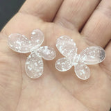 Snowflake Butterfly Beads DIY Jewelry Parts 220pcs