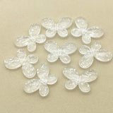 Snowflake Butterfly Beads DIY Jewelry Parts 220pcs