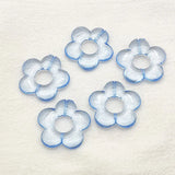 Clear Flower Beads DIY Jewelry Findings 170pcs