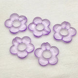Clear Flower Beads DIY Jewelry Findings 170pcs