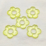 Clear Flower Beads DIY Jewelry Findings 170pcs