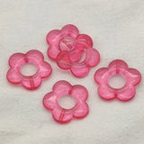 Clear Flower Beads DIY Jewelry Findings 170pcs