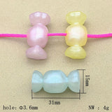 Luminous Effect Powder Candy Beads for Jewelry DIY