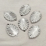 100pcs Brass Charm Leaf Pendants For DIY Jewelry Making