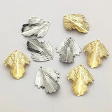 Brass Leaf Pendants 100pcs for DIY Jewelry Making