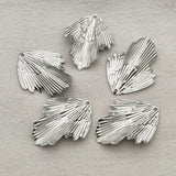 Brass Leaf Pendants 100pcs for DIY Jewelry Making