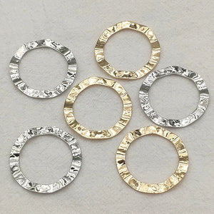 33mm 50pcs Brass Pendants Rings Charm For DIY Jewelry Findings