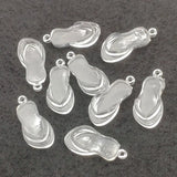 Clear Lippers Acrylic Beads For Necklace Earrings DIY 300pcs