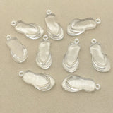 Clear Lippers Acrylic Beads For Necklace Earrings DIY 300pcs