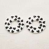Arrival! 35mm 50pcs Pendants Ring Charm Jewelry Findings & Components