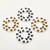 Arrival! 35mm 50pcs Pendants Ring Charm Jewelry Findings & Components