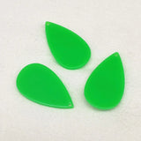 100pcs Acrylic Neon Drop Charm Earring DIY Parts