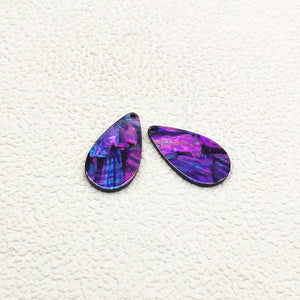 Arrival! Acrylic with Shell Drop Charm 30pcs Earrings DIY Jewelry Parts