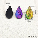Arrival! Acrylic with Shell Drop Charm 30pcs Earrings DIY Jewelry Parts