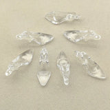 Clear Acrylic High Heels Beads 270pcs for Necklace Earring DIY