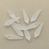280pcs Acrylic Matte Frosted Cone Beads DIY Jewelry Findings 