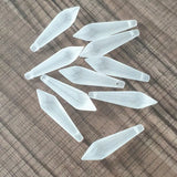 280pcs Acrylic Matte Frosted Cone Beads DIY Jewelry Findings 