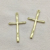 100pcs Zinc Alloy Cross Charm Pendants for DIY Jewelry Making