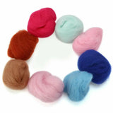 40 Colors 3g/bag Felting Wool Fibre Felt Fabric Craft Toys Wool Felting Craft