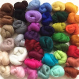40 Colors 3g/bag Felting Wool Fibre Felt Fabric Craft Toys Wool Felting Craft