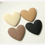40pcs Heart Resin Cabochons 34*38mm Girls Jewelry Hair Rope Patch Sticker