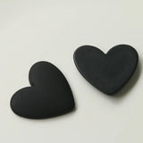 40pcs Heart Resin Cabochons 34*38mm Girls Jewelry Hair Rope Patch Sticker