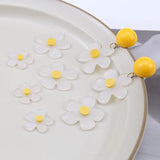 40pcs/Lot Resin Flower Charms Transparent Earring Necklace Bracelet Pendants