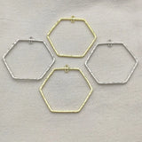 100pcs Zinc Alloy Pendant Charm Geometry for DIY Jewelry Making