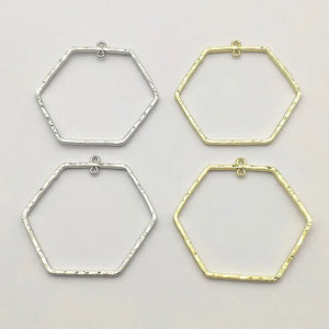 100pcs Zinc Alloy Pendant Charm Geometry for DIY Jewelry Making