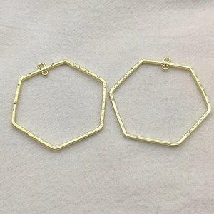 100pcs Zinc Alloy Pendant Charm Geometry for DIY Jewelry Making