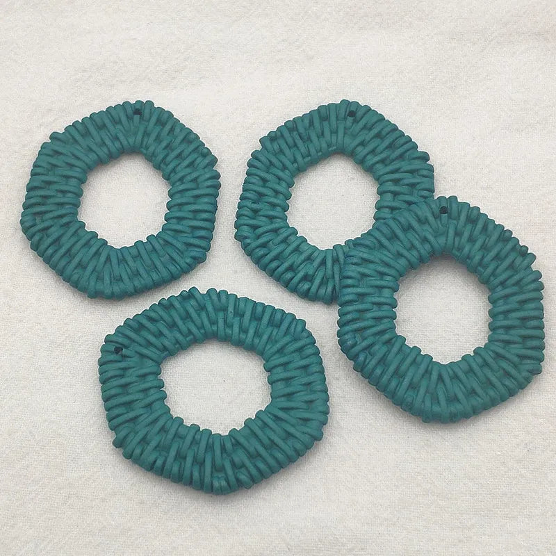 100pcs Acrylic Hexagon Charm For Earring DIY/Jewelry Making