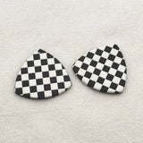 Acrylic Triangle Charm for Jewelry Making, 50pcs