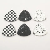 Acrylic Triangle Charm for Jewelry Making, 50pcs