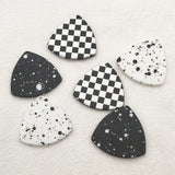 Acrylic Triangle Charm for Jewelry Making, 50pcs
