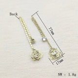 50pcs Pearl/Rhinestone/CZ Charm for Earring DIY, Jewelry Findings