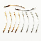 Copper Long Twist Charm Necklace Earring Parts DIY Accessories